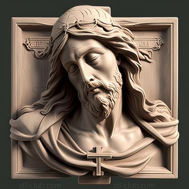 3D model st jesus (STL)